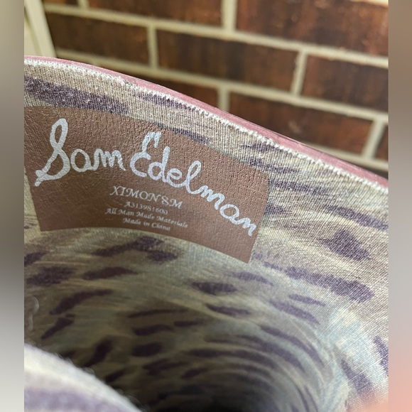 Sam Edelman 'Ximon' Knee‎ High Rubber Boots, Reddish Brown Size 8 - Picture 7 of 13